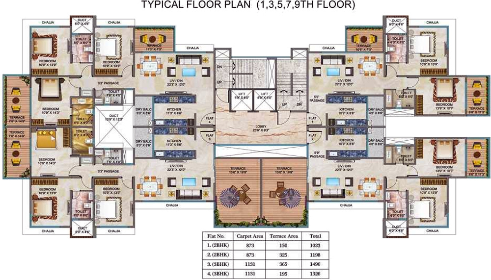 Images for Cluster Plan of Varsha Ritu Solitaire