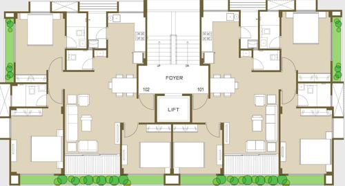 Images for Cluster Plan of Anon Anupam Apartment