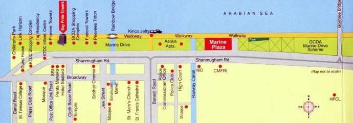 marine plaza Location Plan