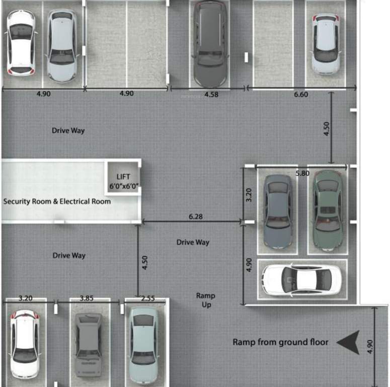  classique temple tree Images for Cluster Plan of Mahabaleshwara Classique Temple Tree