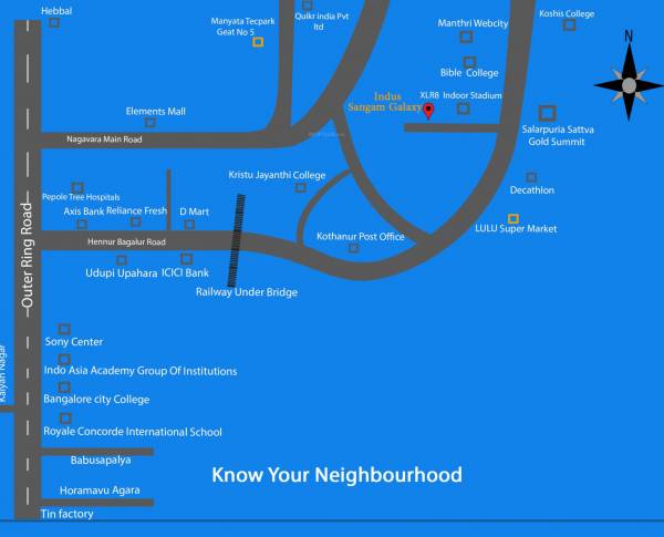 Location Plan sangam-galaxy Location Plan