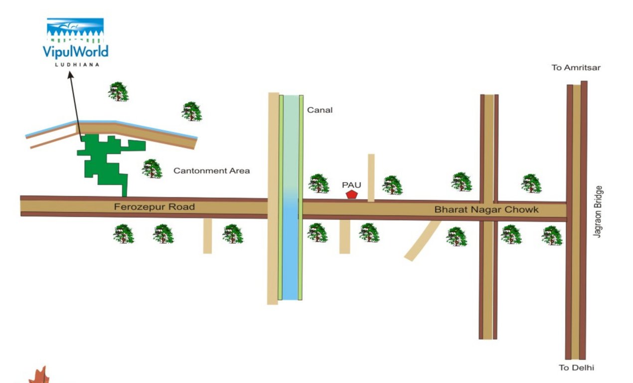 villas Location Plan
