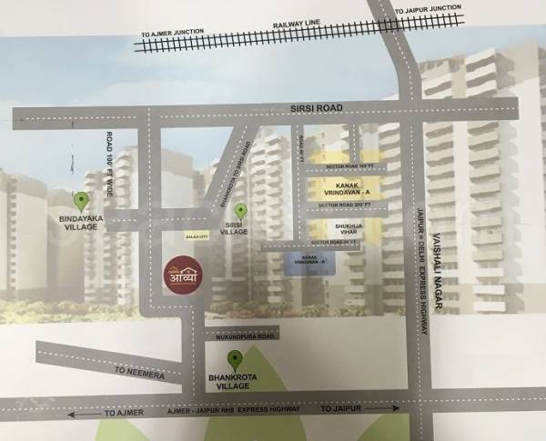  aavya-homes Location Plan