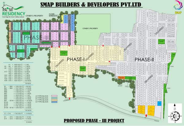  palm-residency Layout Plan