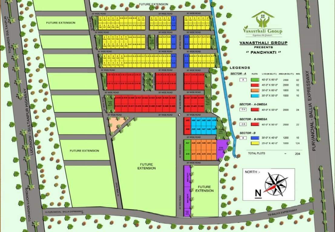  panchvati Layout Plan