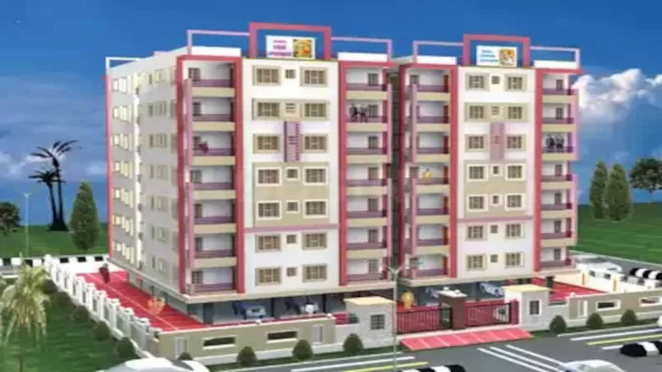 Elevation  radhey krishna apartment Elevation