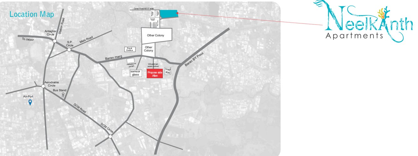 Images for Location Plan of Neelkanth Apartments