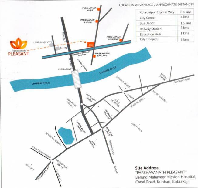 Images for Location Plan of Parshavanath Pleasant