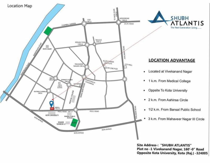 Images for Location Plan of Sumangalam Shubh Atlantis