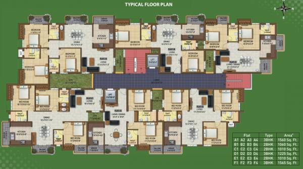  prestige Cluster Plan