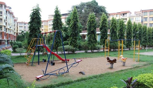 Children's play area garden Children's play area