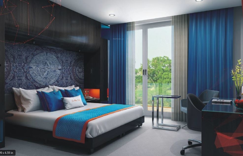  zone calangute suites Bedroom