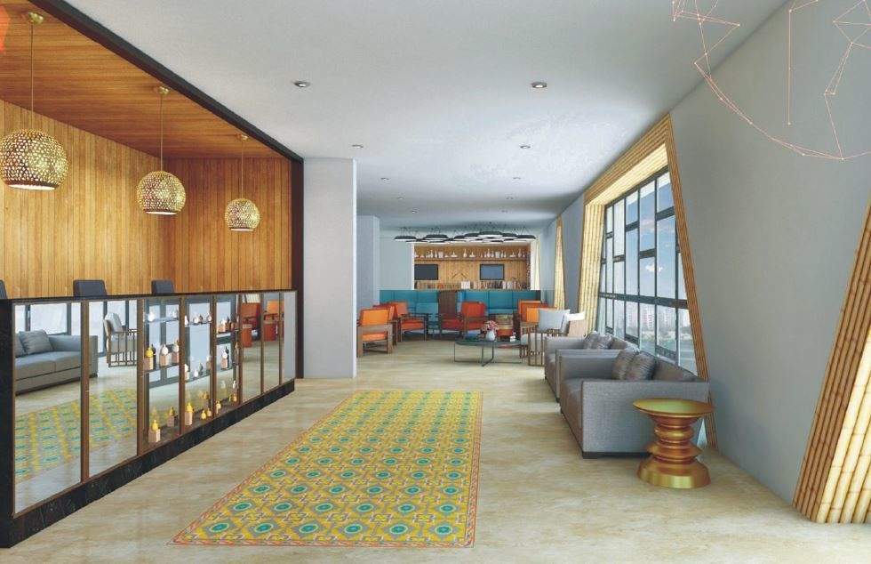  zone calangute suites Living Area