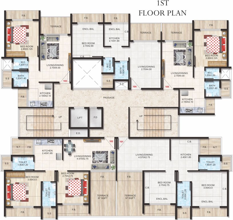 Images for Cluster Plan of Reddys Jewel