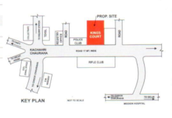 kings court Location Plan