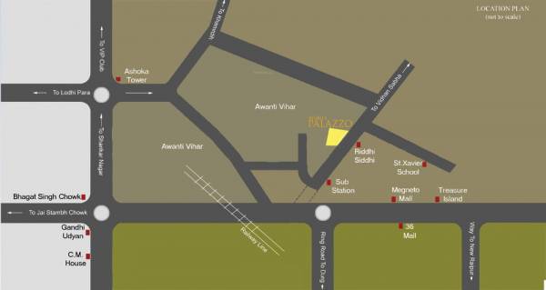  srishtis-palazzo Location Plan