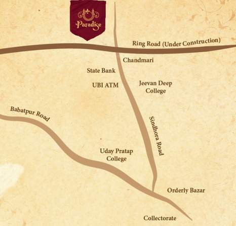  paradise Location Plan