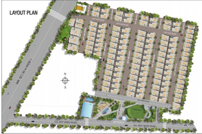  green avenue Layout Plan