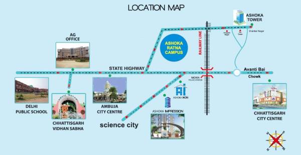  ashoka-impression Location Plan