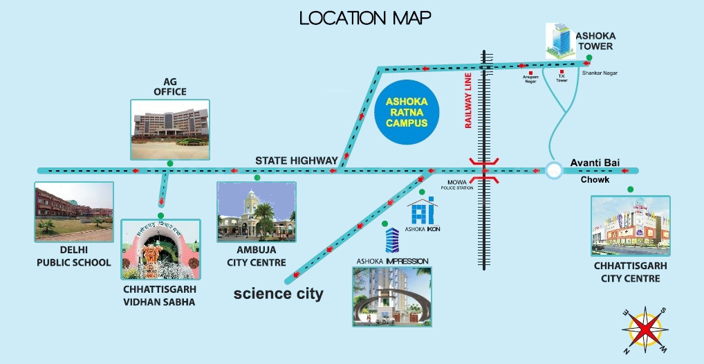  ashoka impression Location Plan
