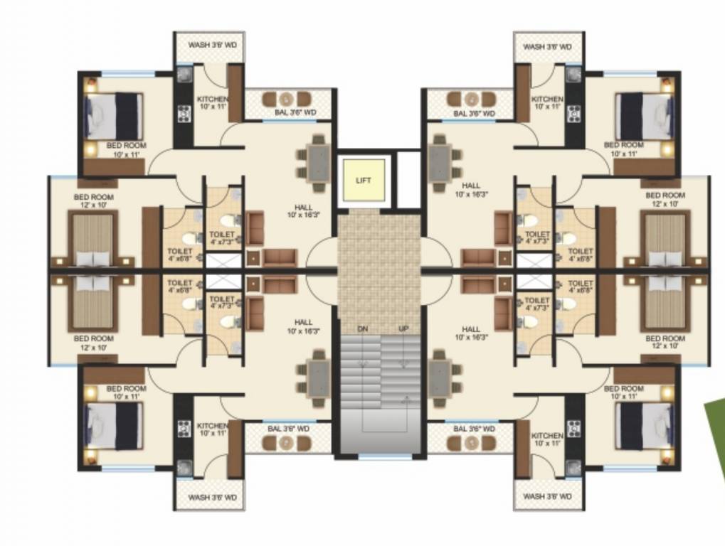  anugrah residency Cluster Plan