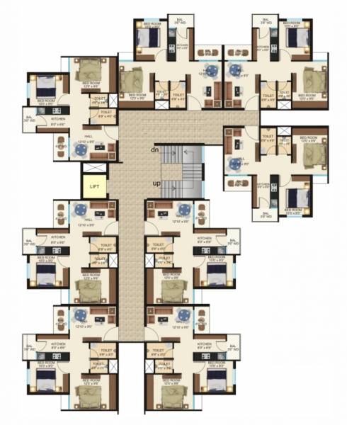 Cluster Plan anugrah-residency Cluster Plan
