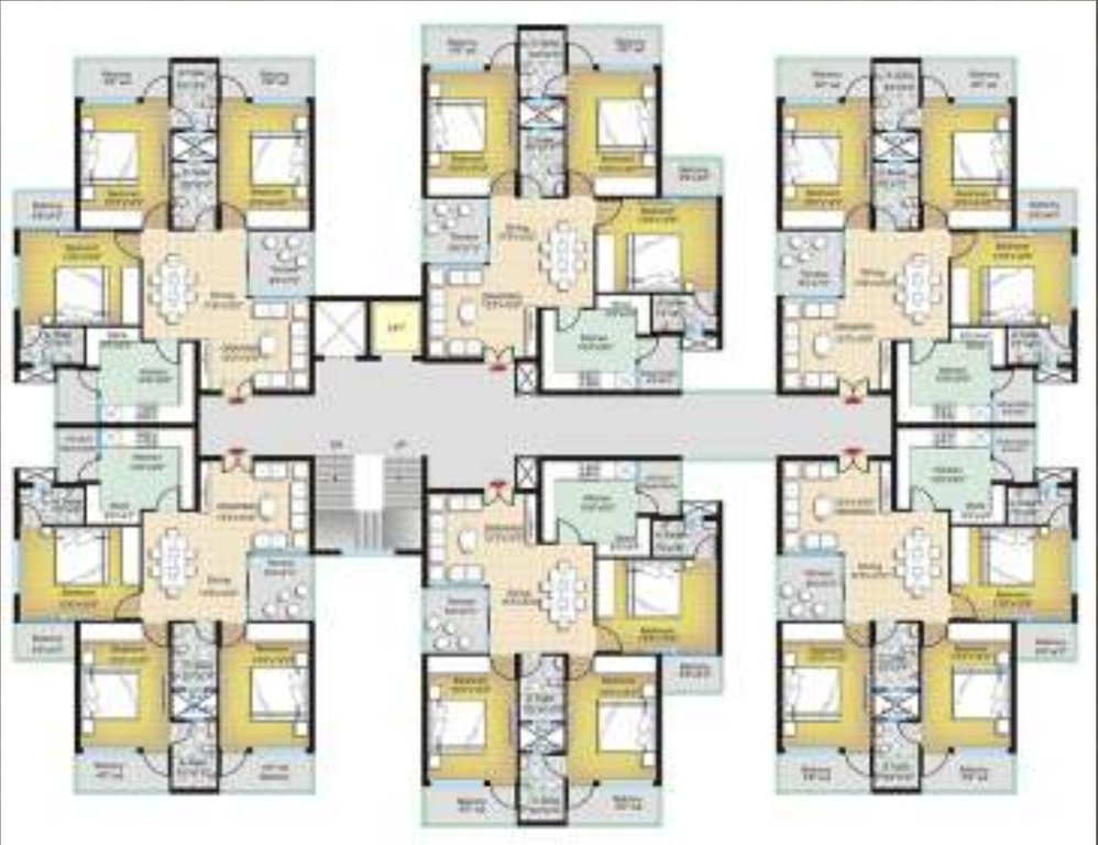  celino paradise Cluster Plan