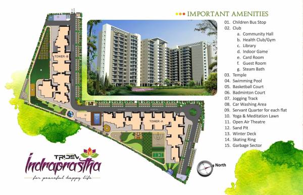 Layout Plan tridev-indraprastha Layout Plan