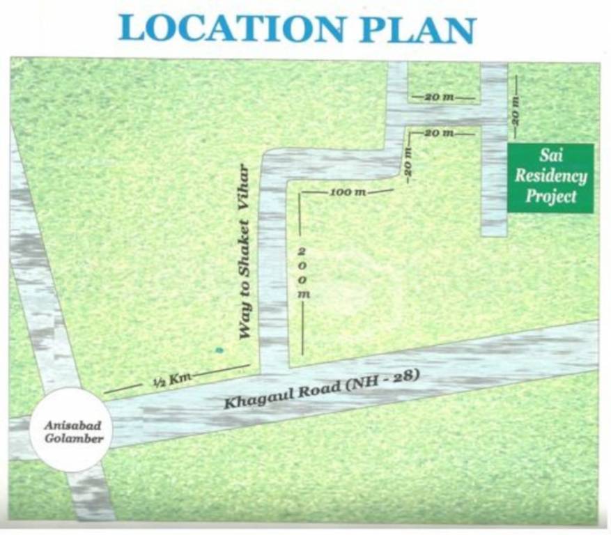  sai residency Location Plan