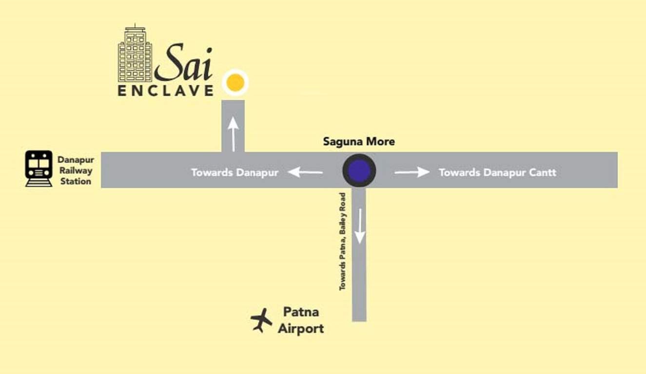  sai enclave Location Plan