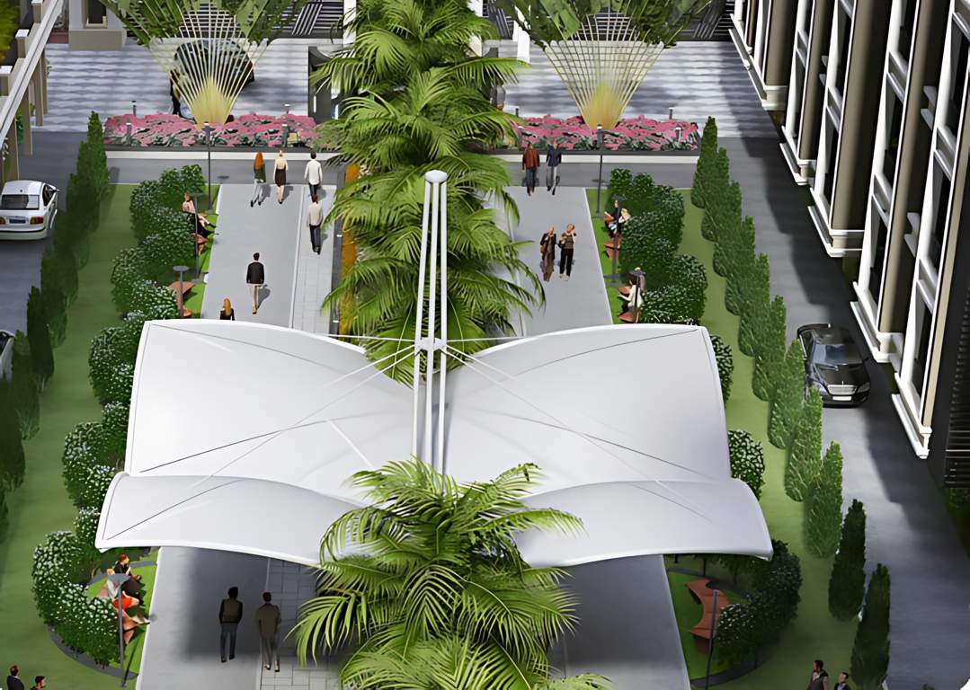  city Landscape Garden and Tree Planting