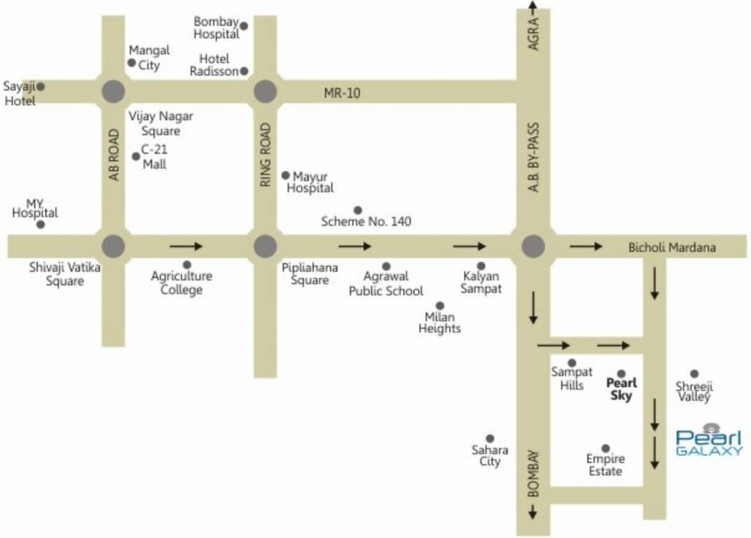  pearl galaxy Location Plan