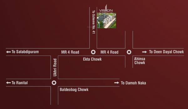  vision-jabalpur Location Plan