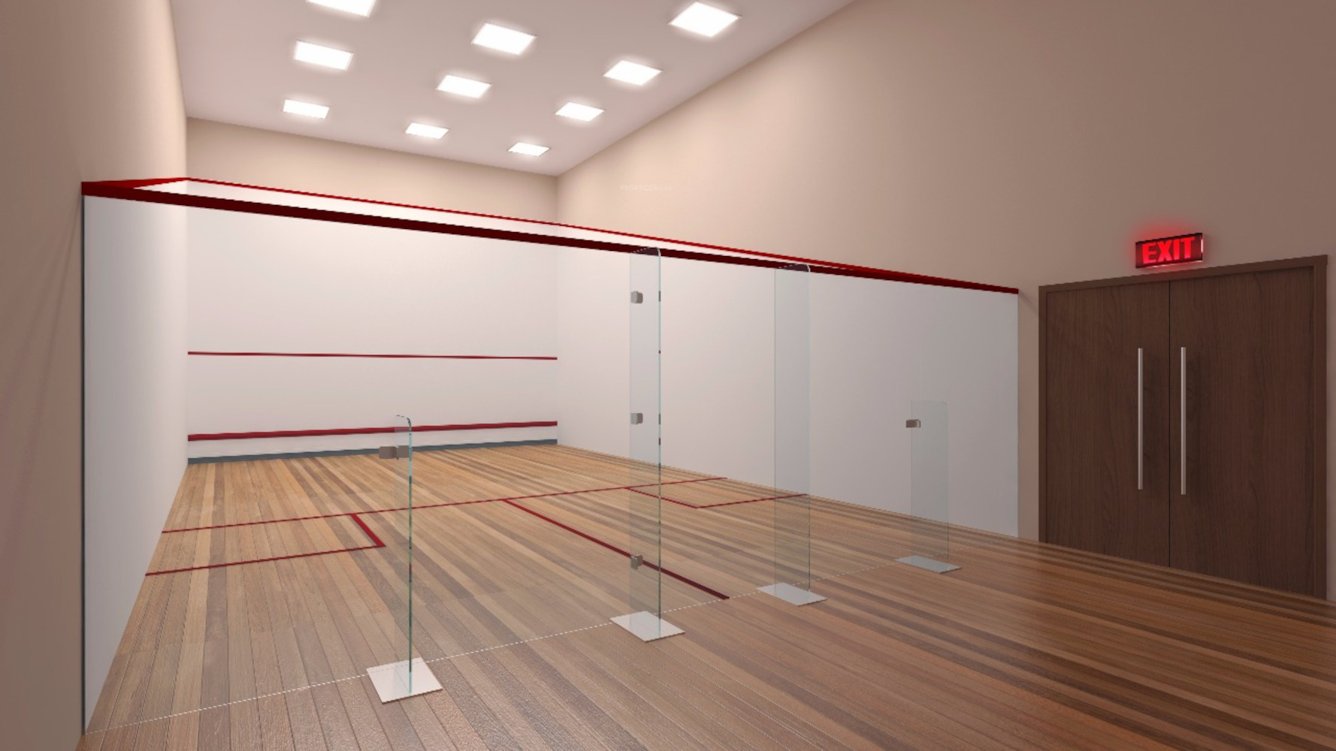 the residence 1 Squash Court