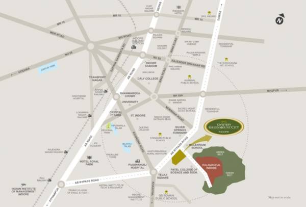  green-mount-city Location Plan