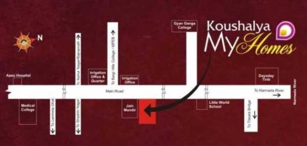  koushalya-dhaam Location Plan