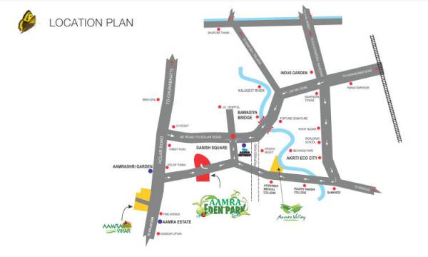 Location Plan aamra-eden-park Location Plan