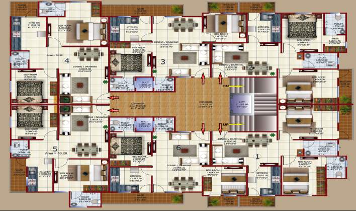  sai parisar phase 1 Cluster Plan