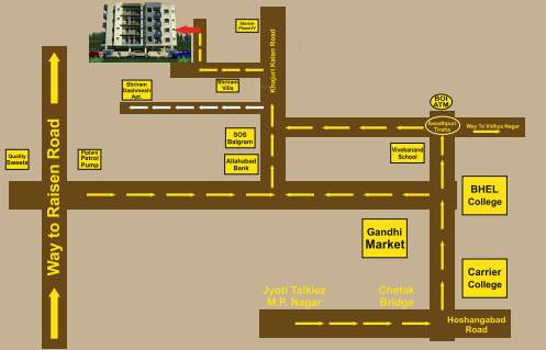  sai parisar phase 1 Location Plan