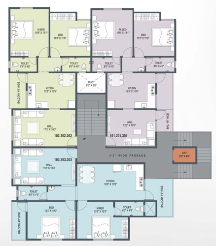  shriram-enclave Shriram Enclave Cluster Plan