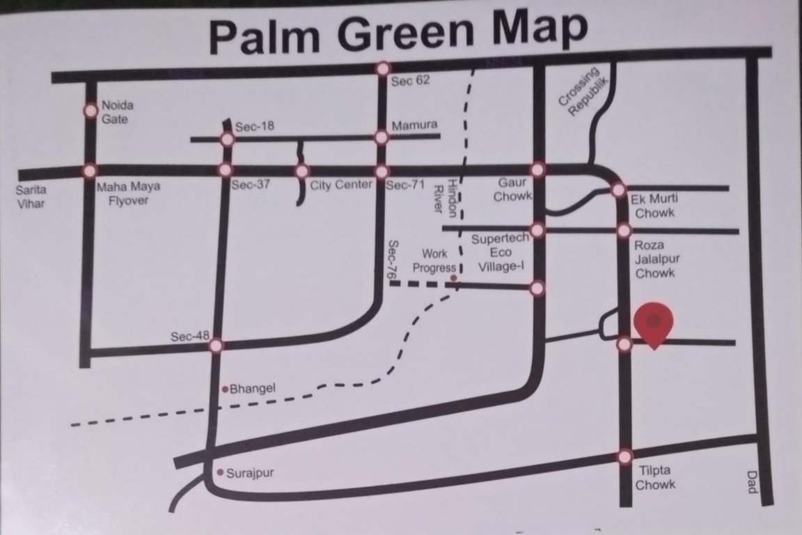  palm greens Location Plan