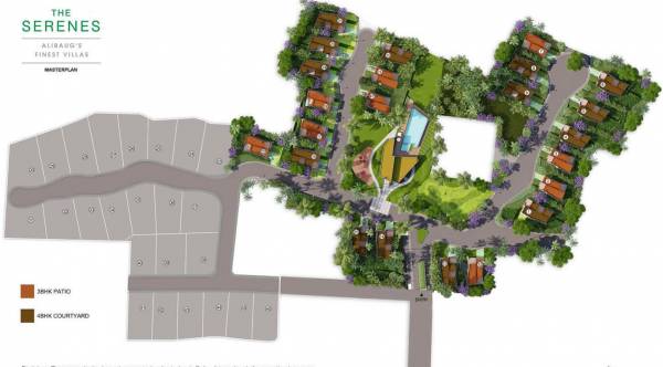 Images for Master Plan of Mahindra The Serenes Villa No 19
