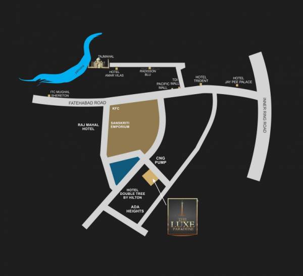 Location Plan o-p-luxe-paradiise Location Plan