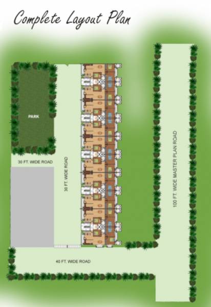  green-paradise Layout Plan