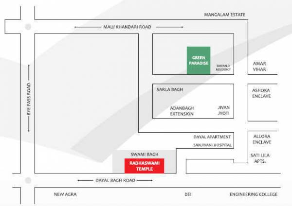  green-paradise Location Plan
