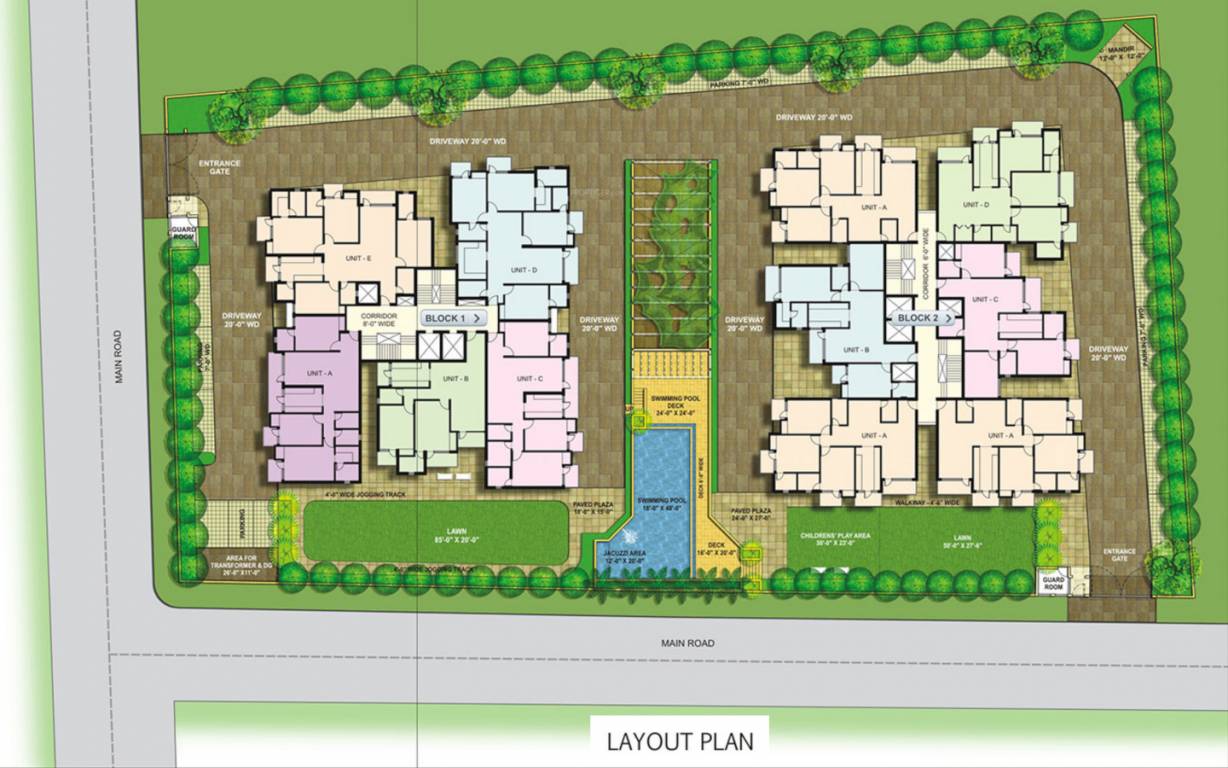  grande phase 1 Layout Plan