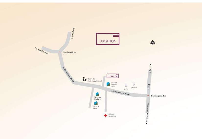  lyrica phase 2 Location Plan