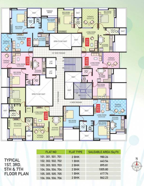  vihar Cluster Plan