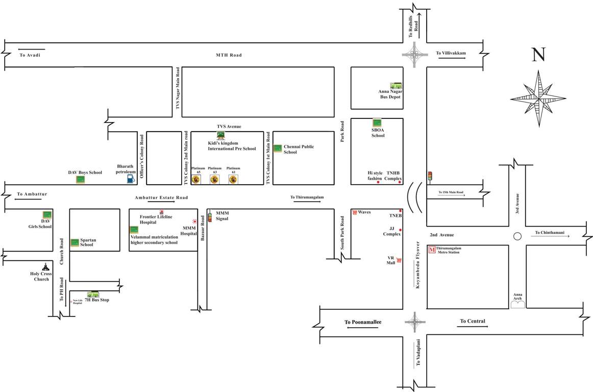 Images for Location Plan of Golden Platinum 63