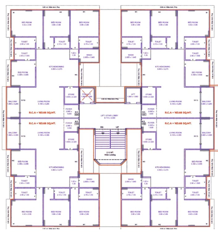  riverview heights Riverview Heights Building C1 Cluster Plan For Typical Floor Plan